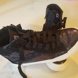 Keds Girls sparkle high tops